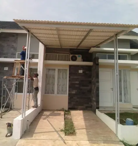 Kanopi Alderon RS Single Layer  siantar